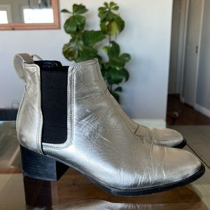 Silver Rag & Bone Boots